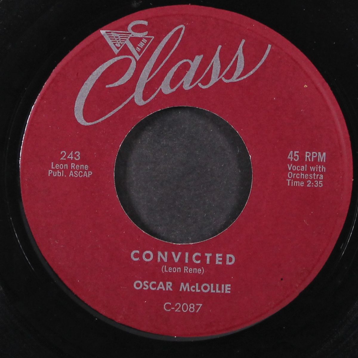 convicted / my heart speaks by OSCAR MCLOLLIE