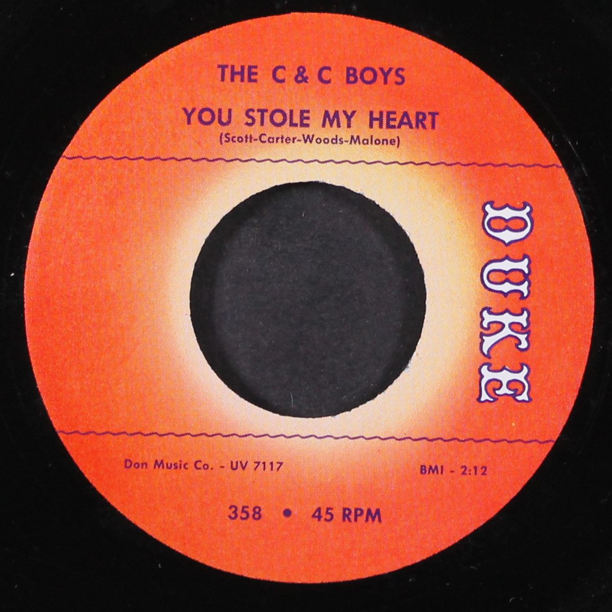 hey marvin / you stole my heart by C & C BOYS