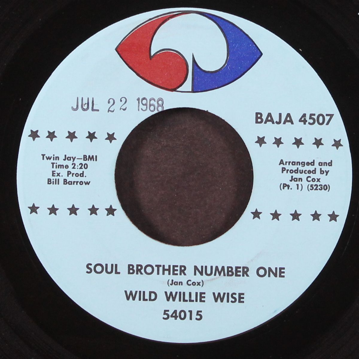 soul brother number one by WILD WILLIE WISE
