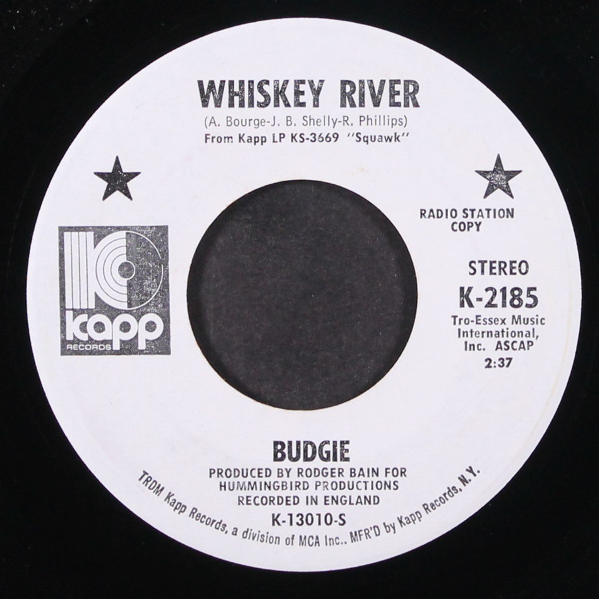 whiskey river / stranded by BUDGIE