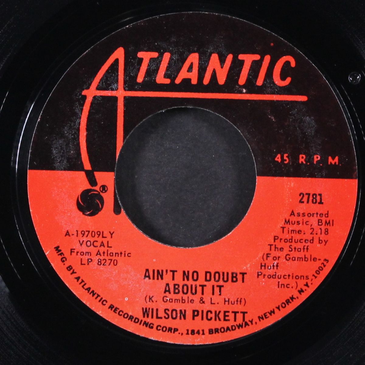 don't let the green grass fool you / ain't no doubt about it by WILSON PICKETT
