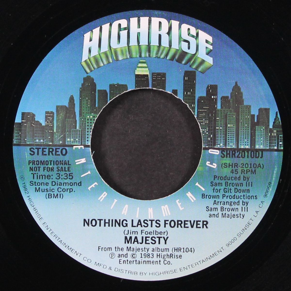 nothing lasts forever by MAJESTY