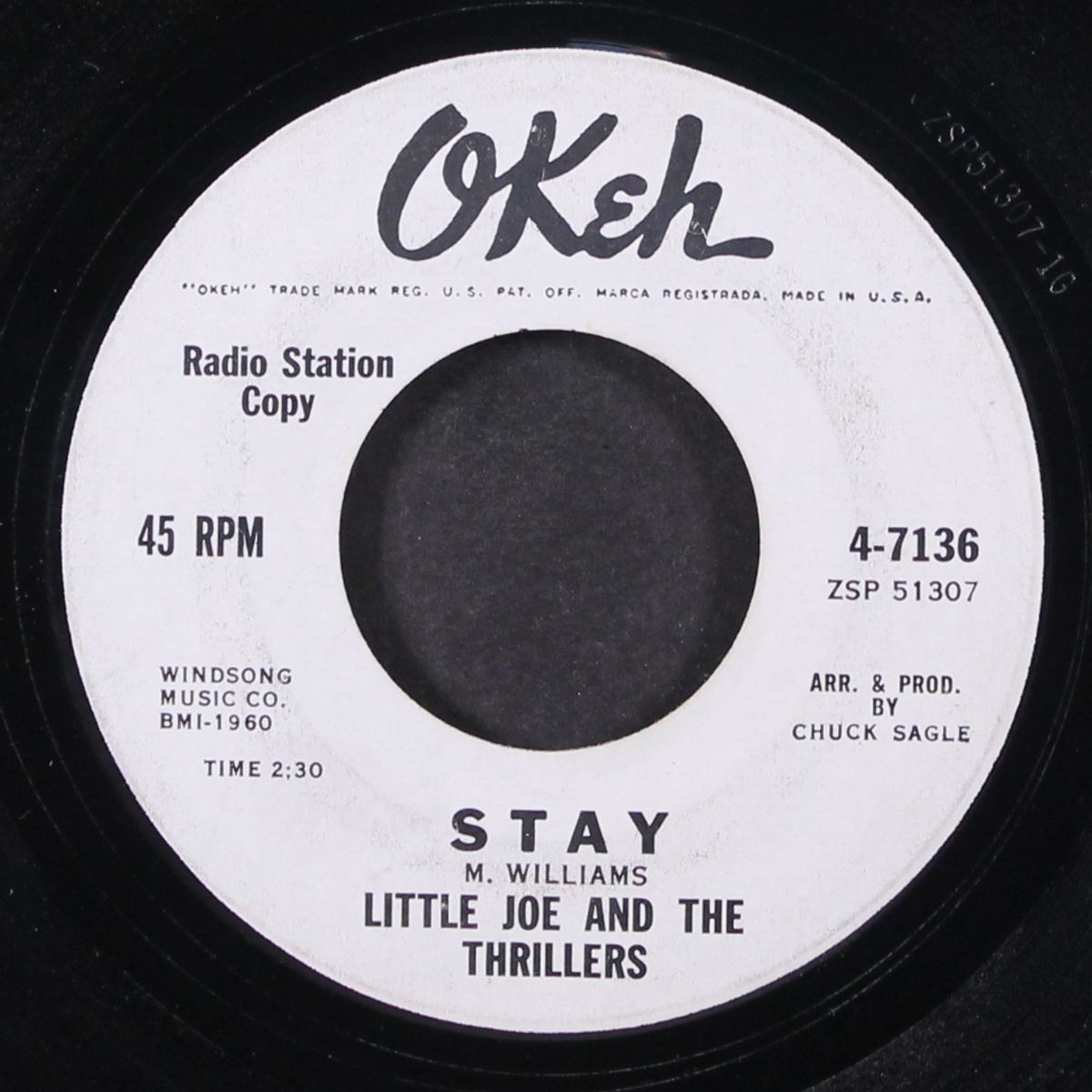 please don't go / stay by LITTLE JOE & THRILLERS