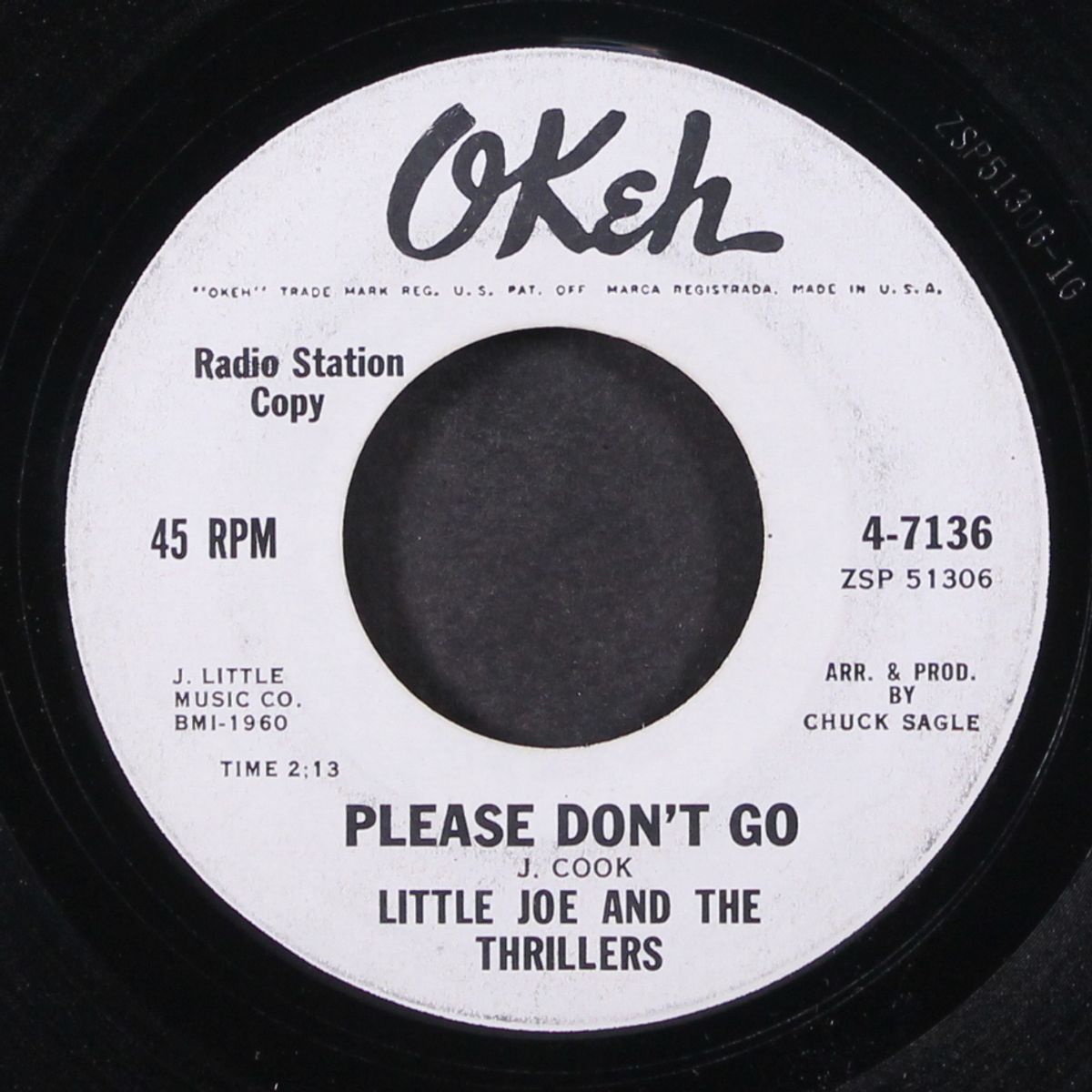 please don't go / stay by LITTLE JOE & THRILLERS