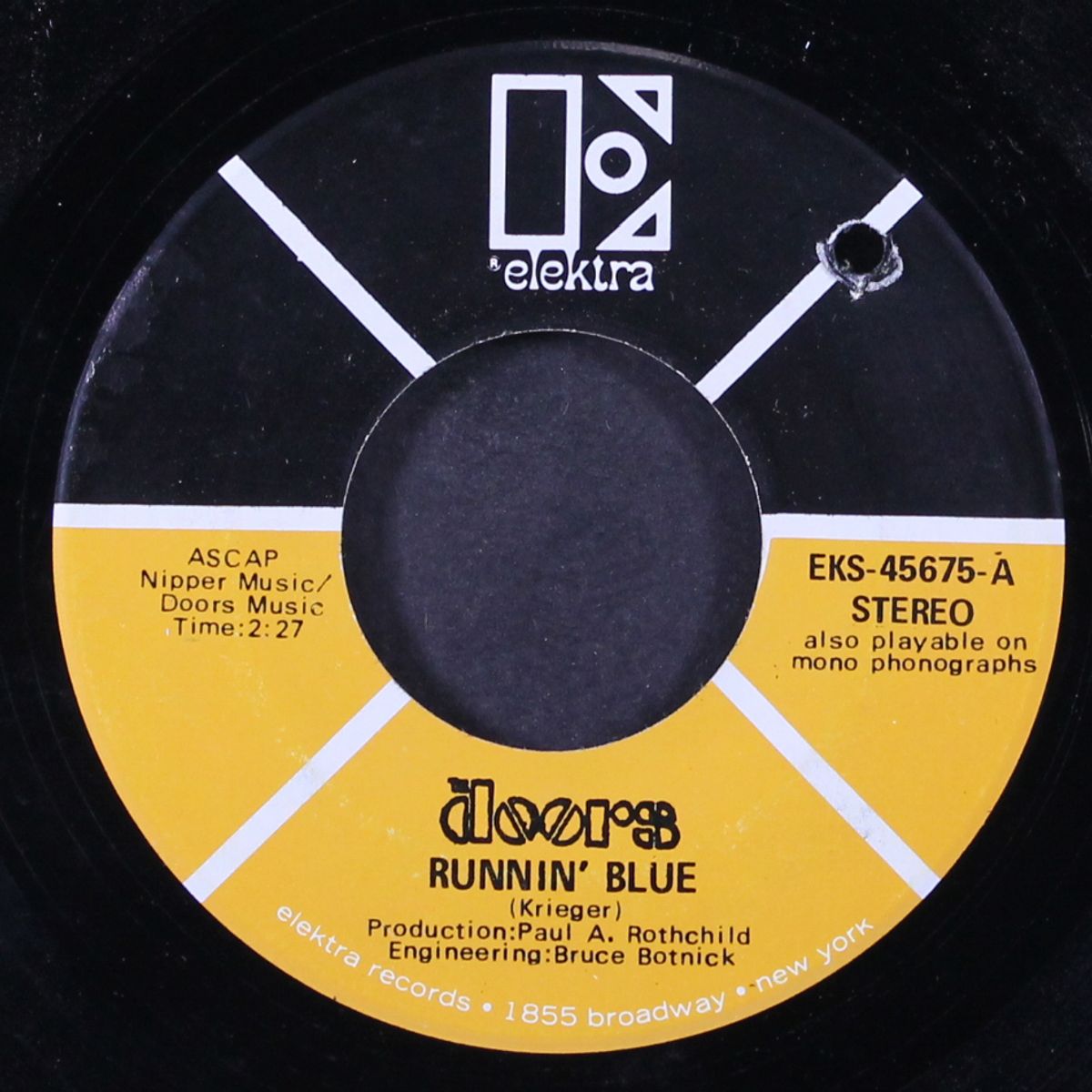 runnin' blue / do it by DOORS