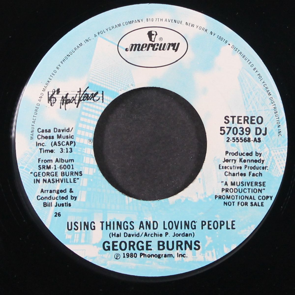 using things and loving people by GEORGE BURNS