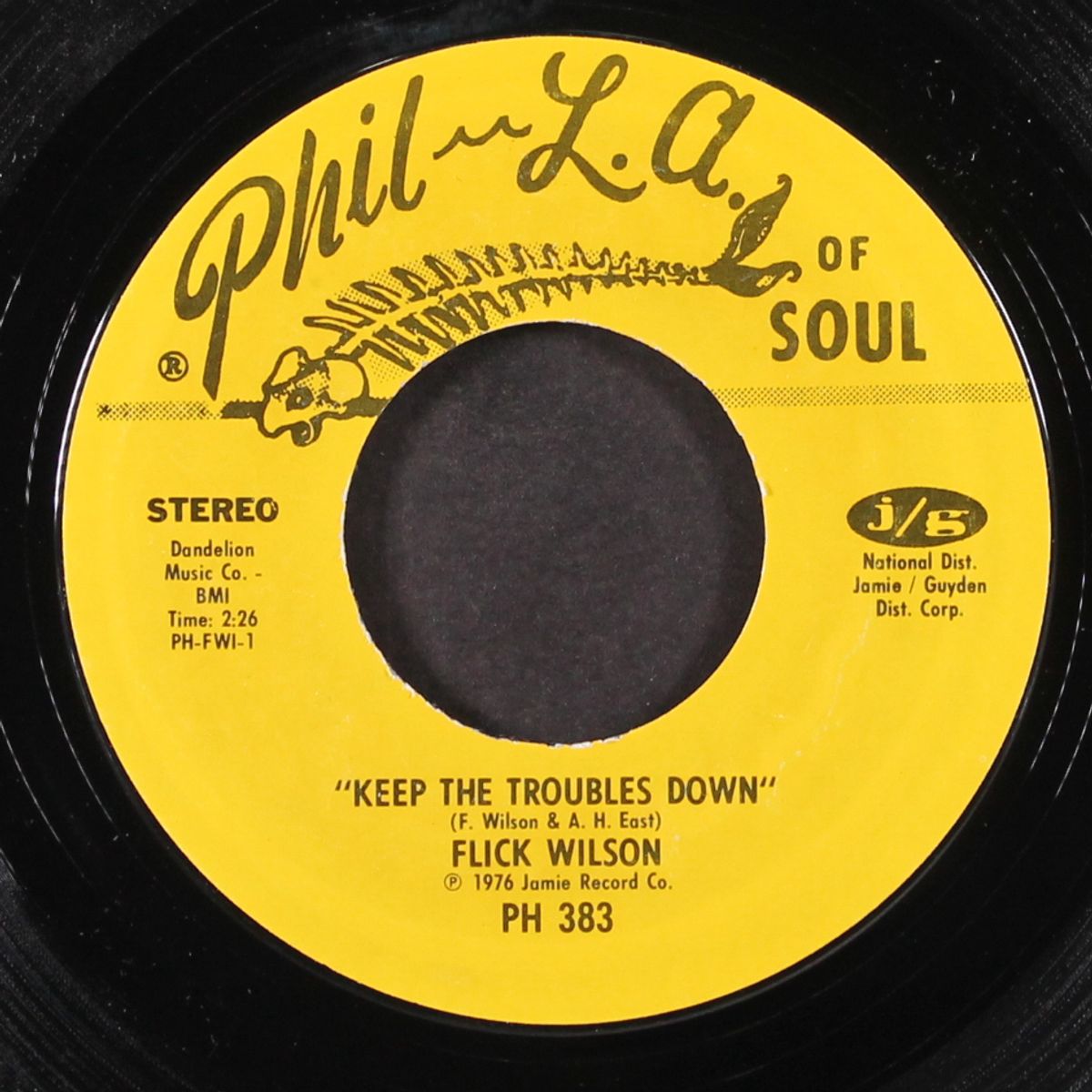 keep the troubles down / troubled by FLICK WILSON