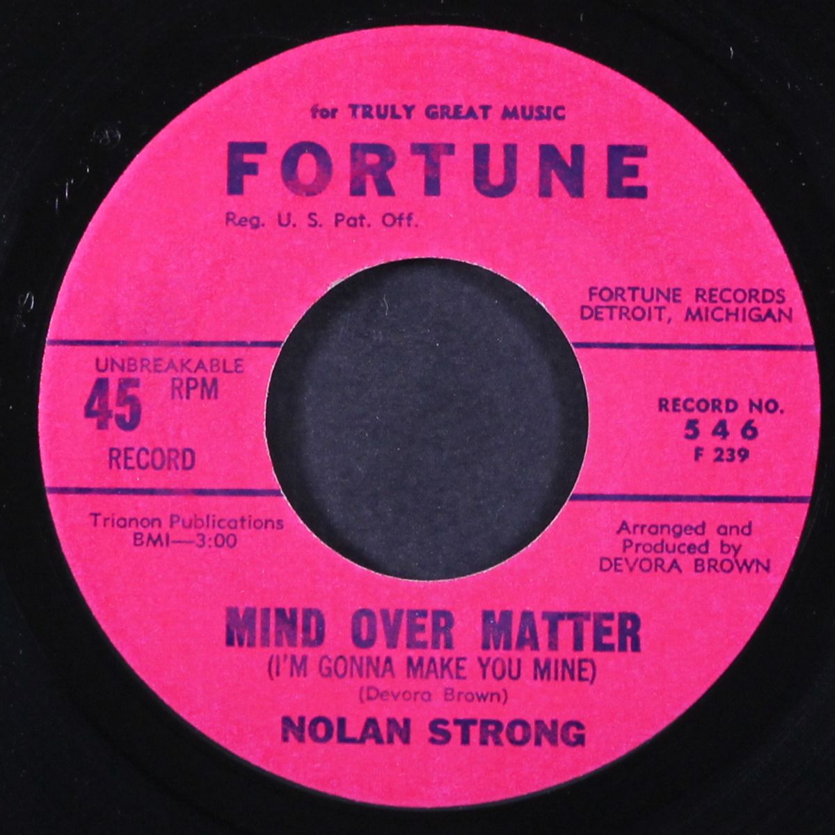 mind over matter / beside you by NOLAN STRONG