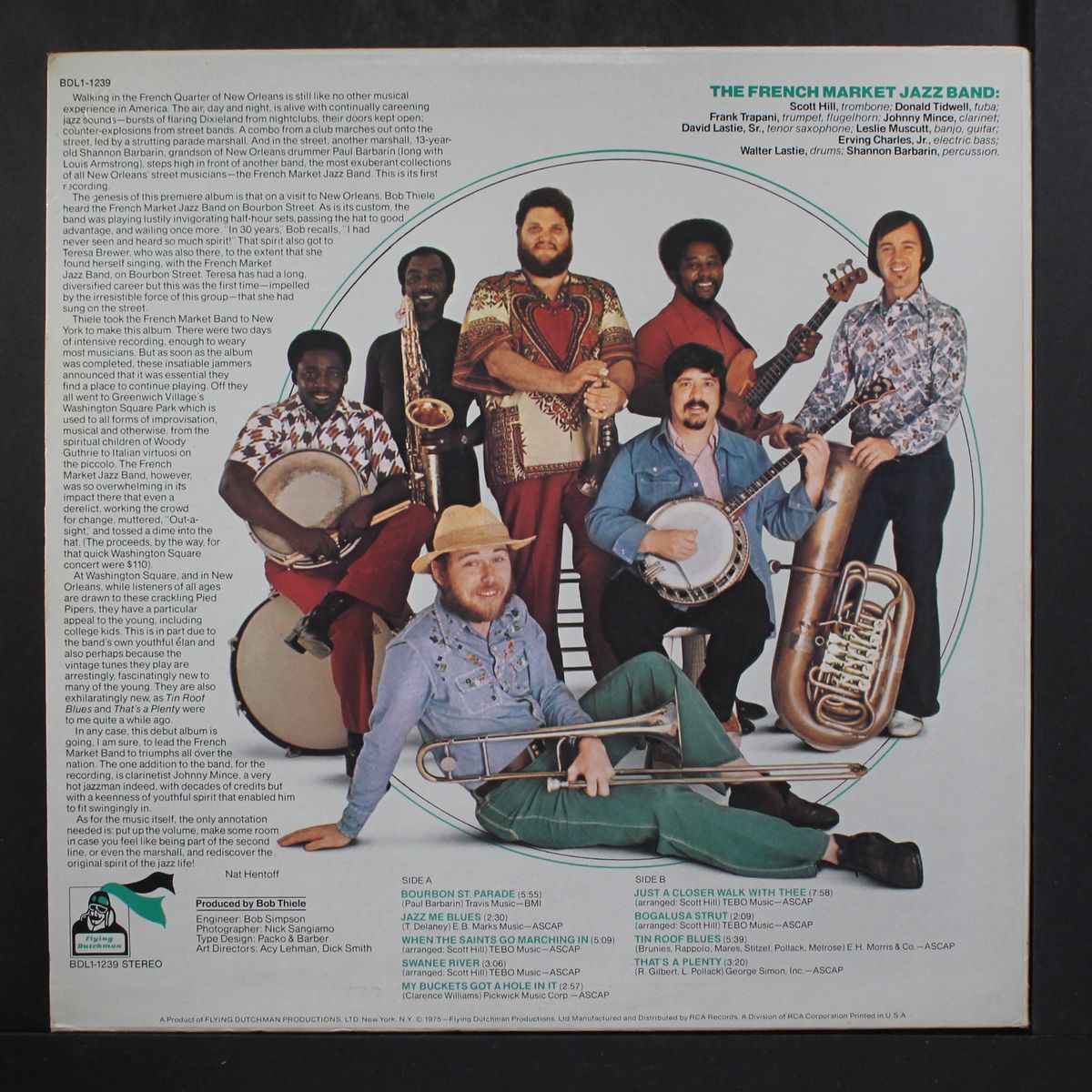 direct from new orleans by FRENCH MARKET JAZZ BAND