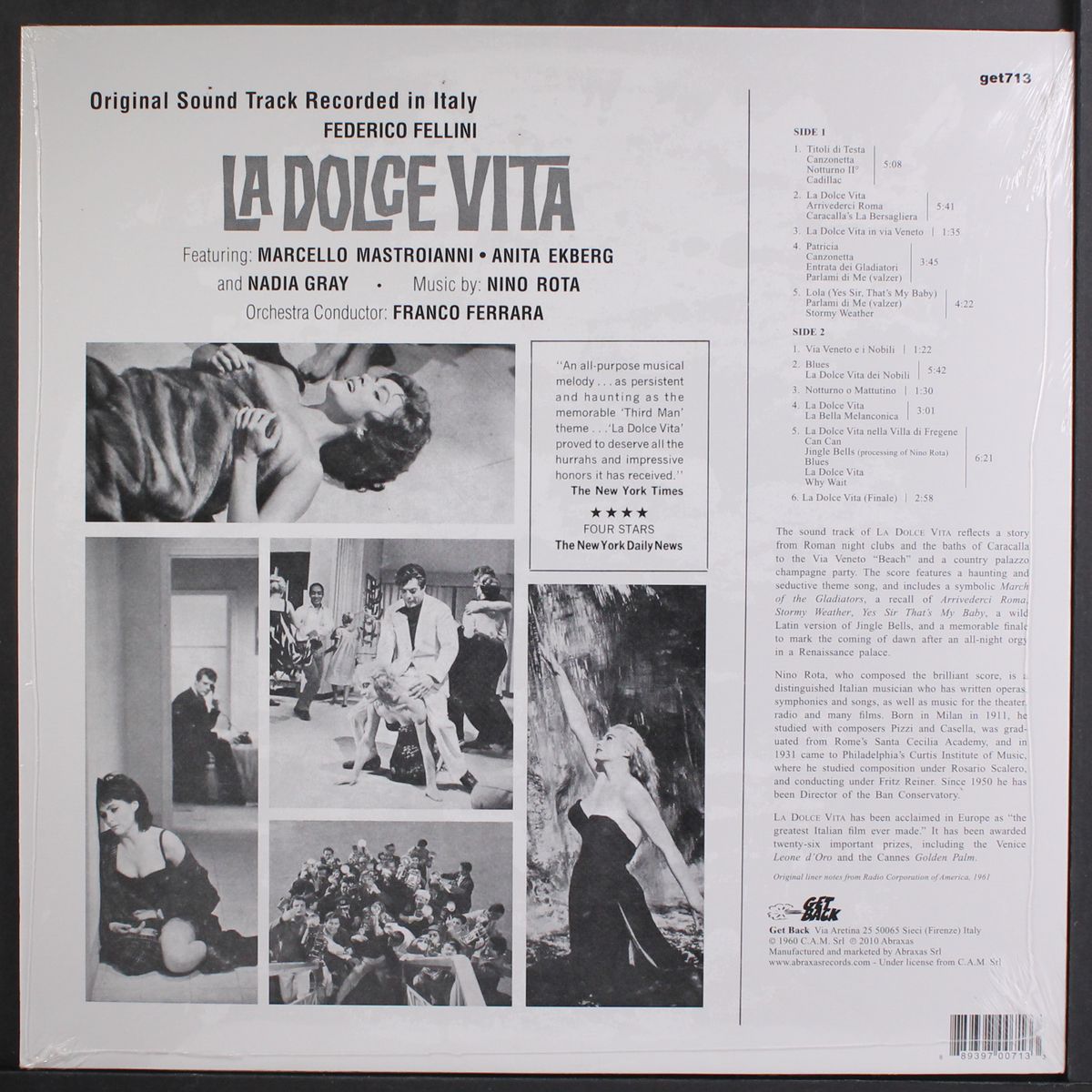 la dolce vita by SOUNDTRACK