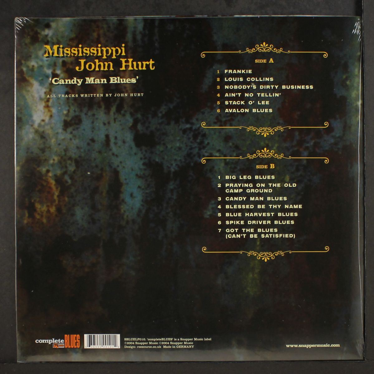 candy man blues by MISSISSIPPI JOHN HURT