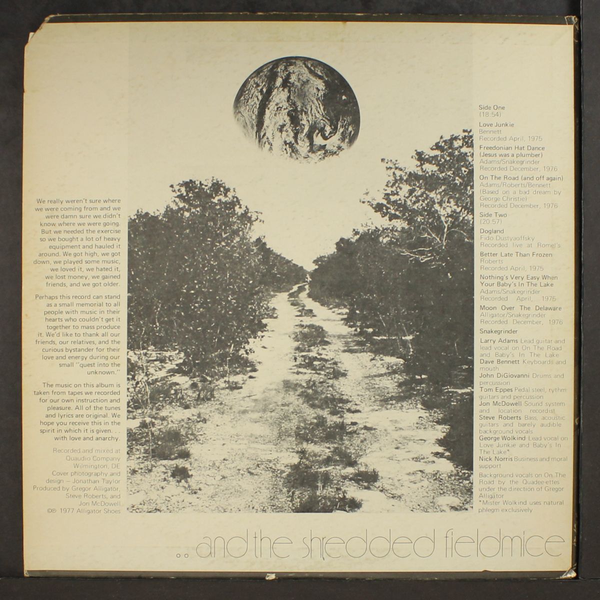 snakegrinder & the shredded fieldmice by SNAKEGRINDER