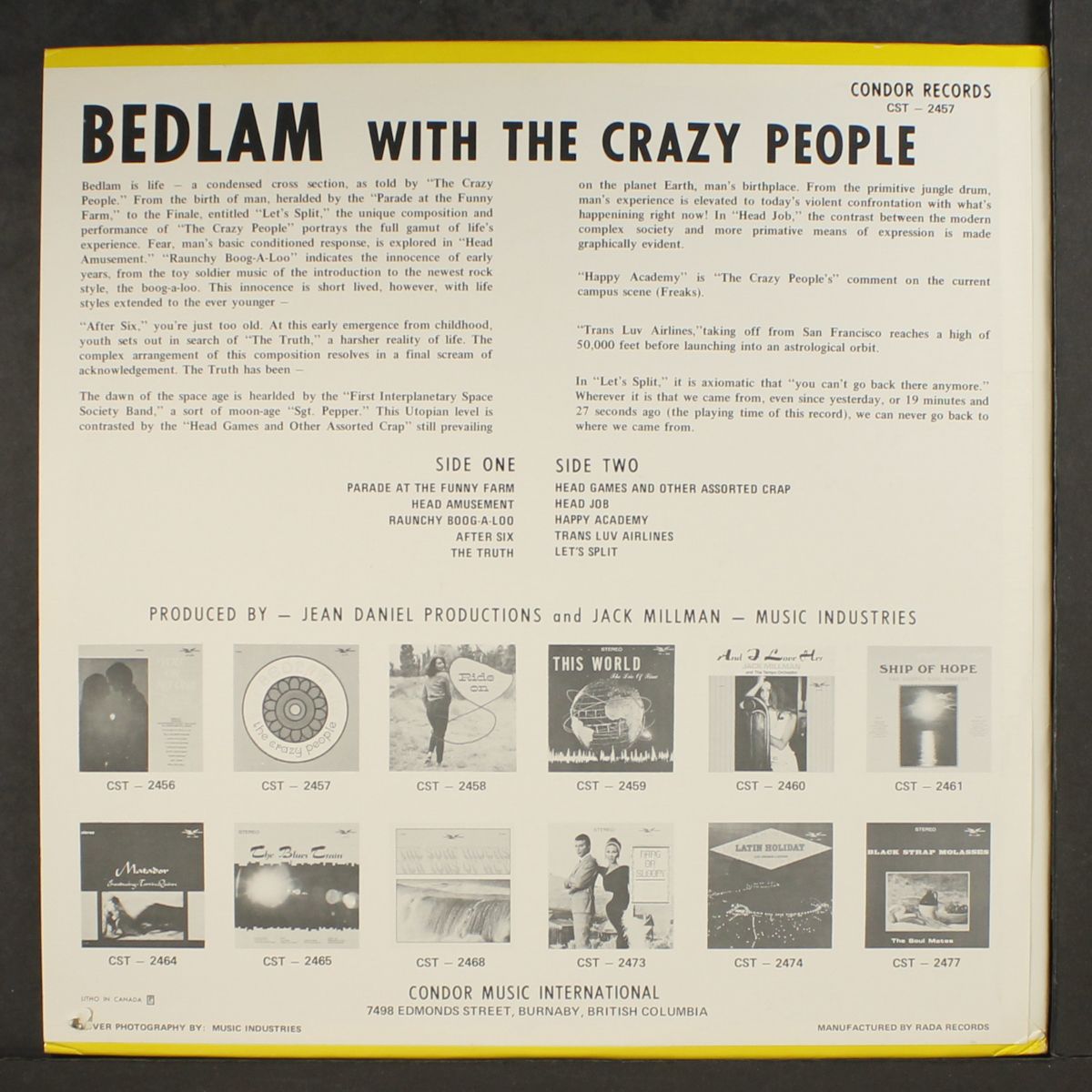 bedlam by CRAZY PEOPLE