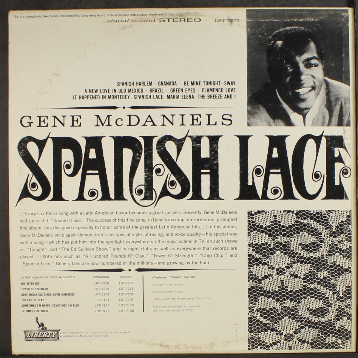 spanish lace by GENE MCDANIELS