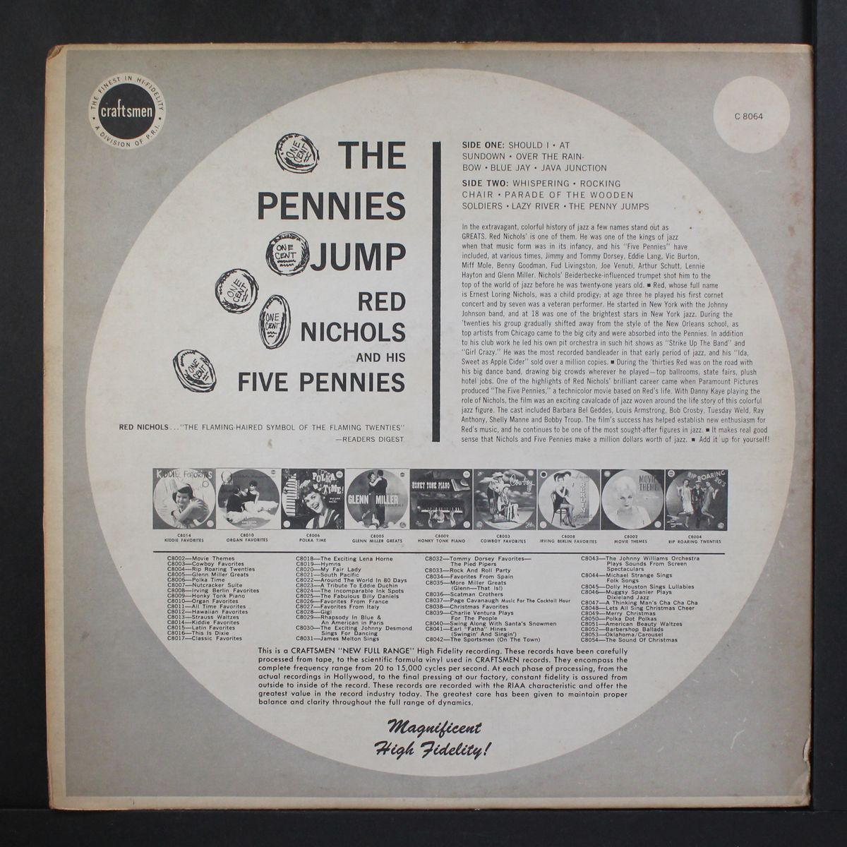 the pennies jump by RED NICHOLS