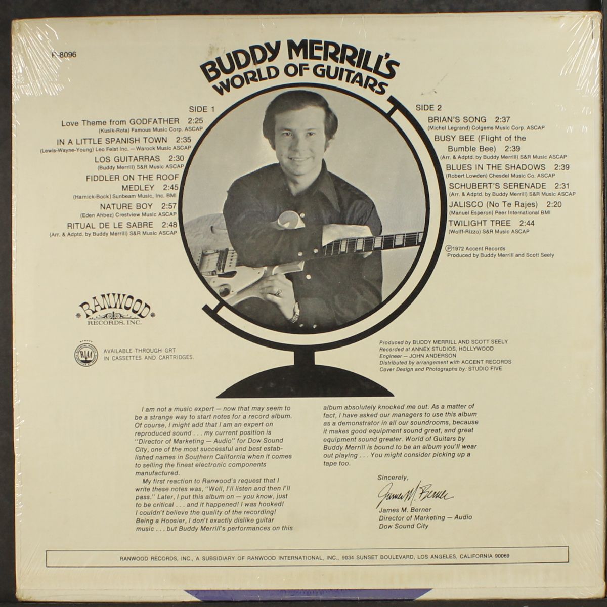 world of guitars by BUDDY MERRILL