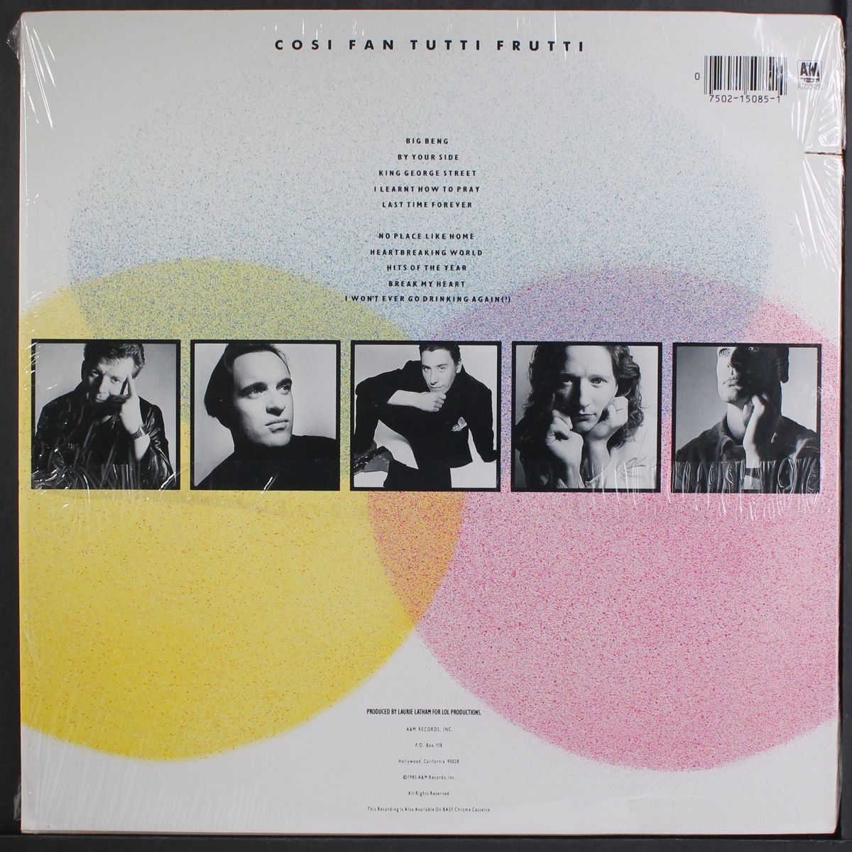 cosi fan tutti frutti by SQUEEZE
