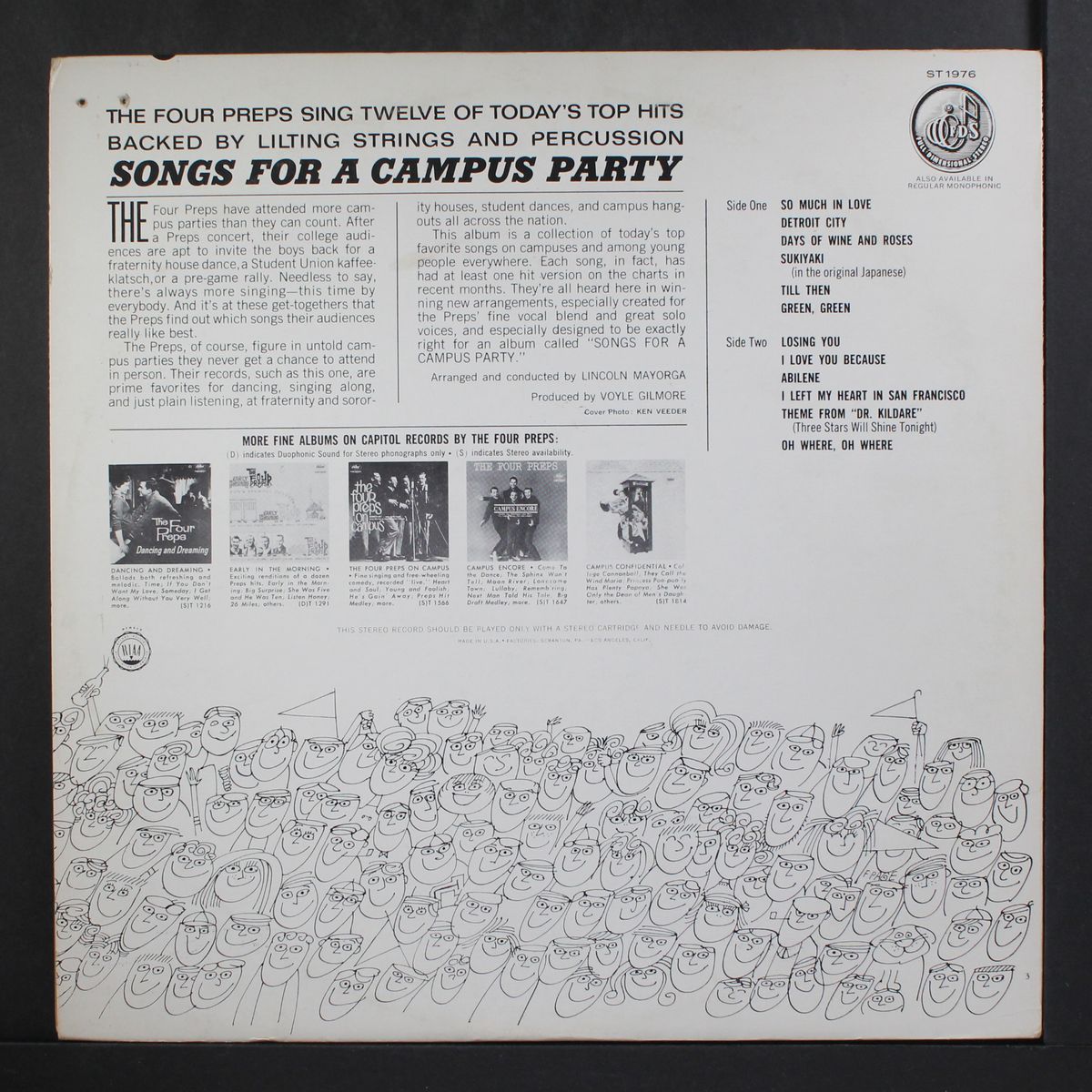 songs for a campus party by FOUR PREPS