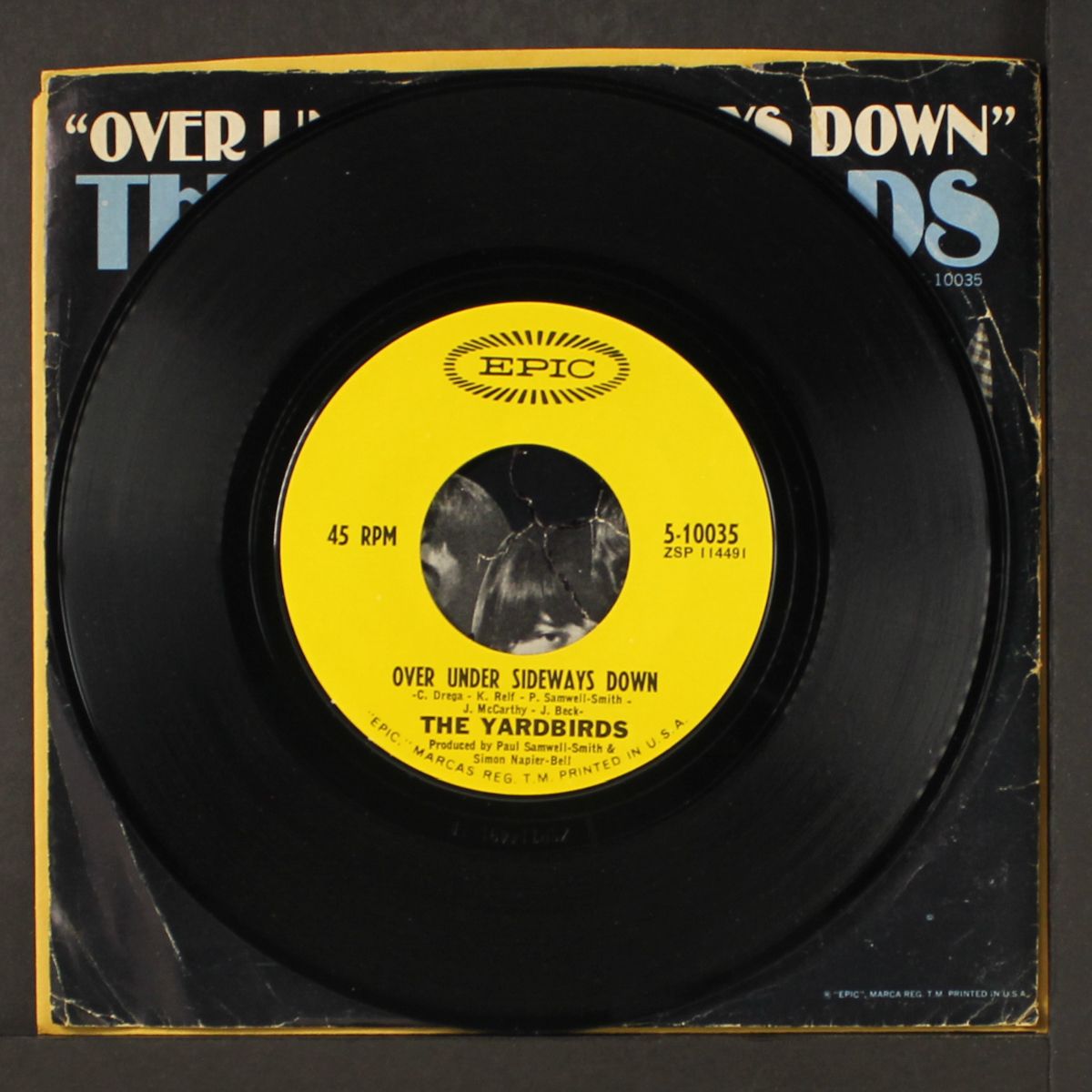 over under sideways down / jeff's boogie by YARDBIRDS
