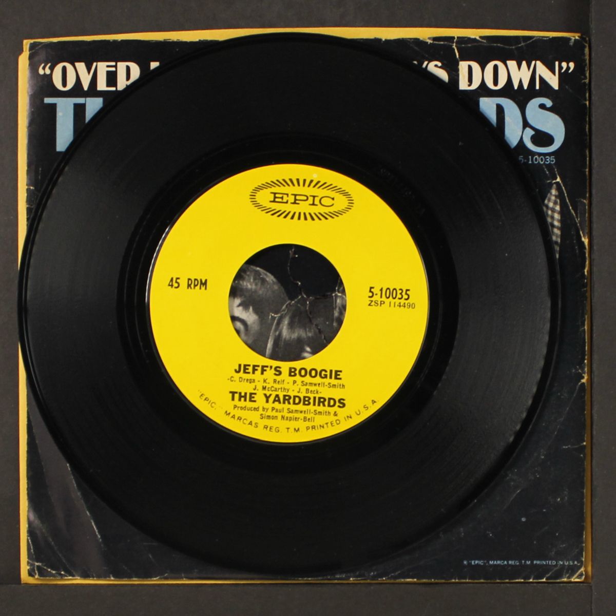 over under sideways down / jeff's boogie by YARDBIRDS
