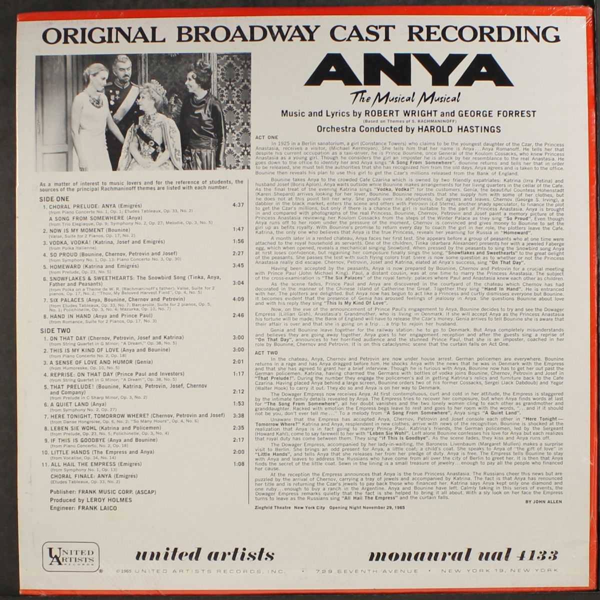 anya by ORIGINAL CAST