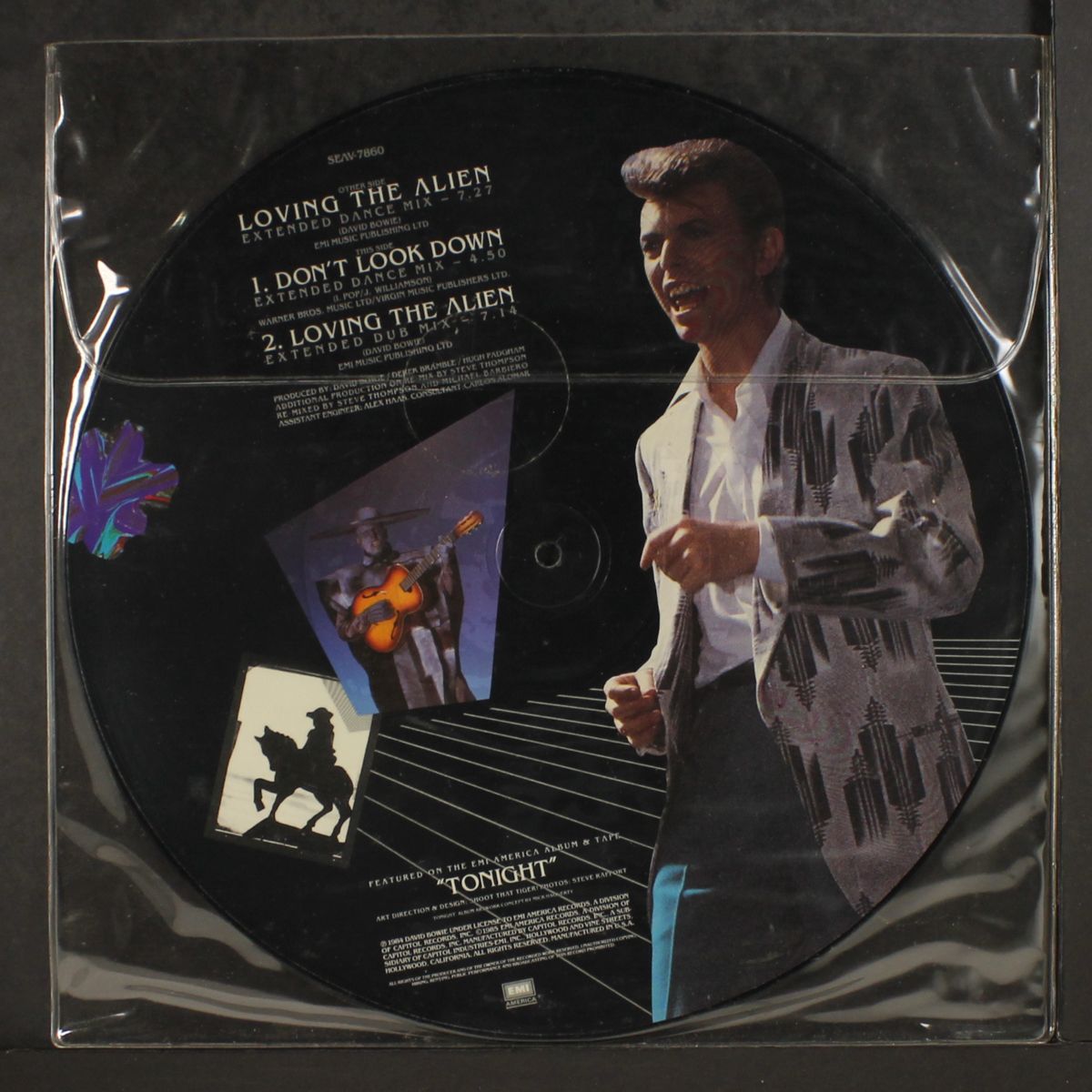 loving the alien / don't look down by DAVID BOWIE