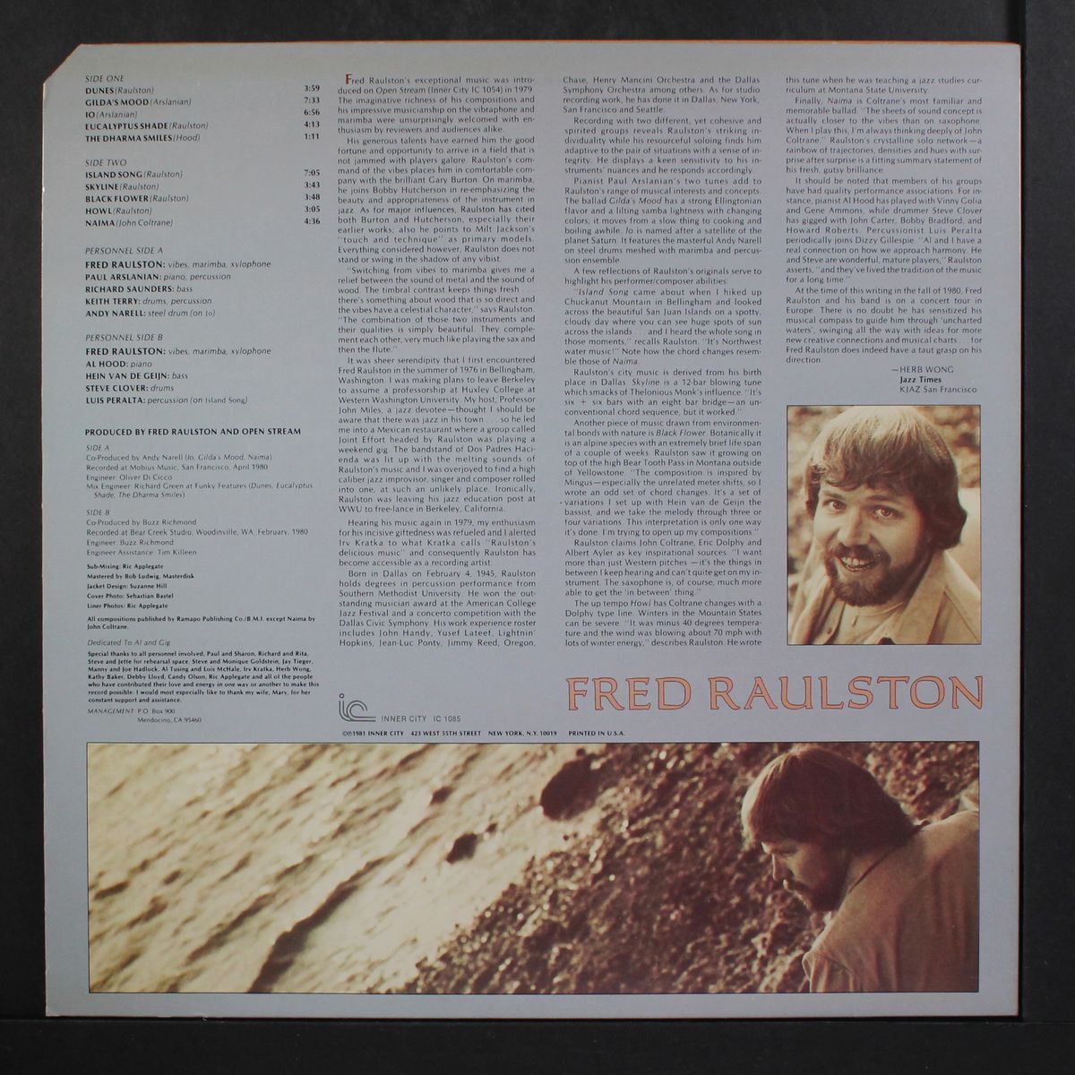 uncharted waters by FRED RAULSTON