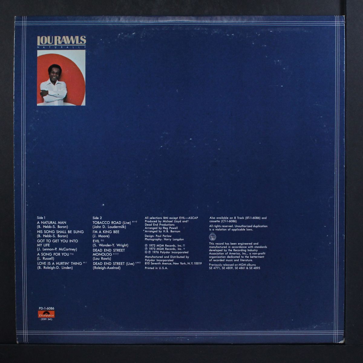 naturally by LOU RAWLS
