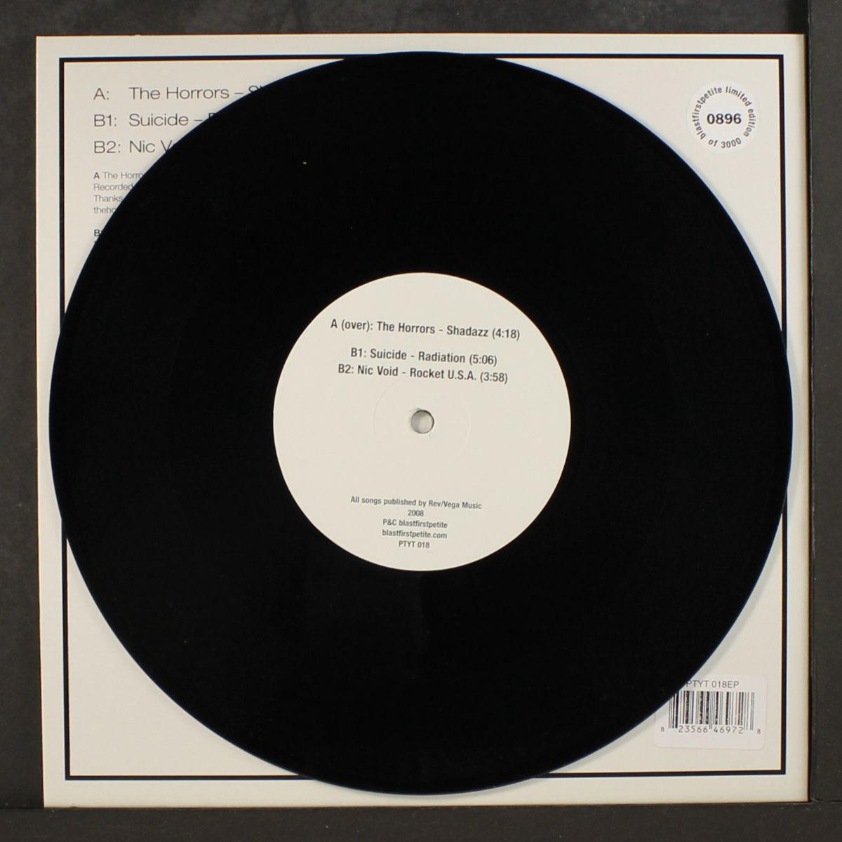 shadazz / radiation / rocket u.s.a. by HORRORS / SUICIDE / NIC VOID