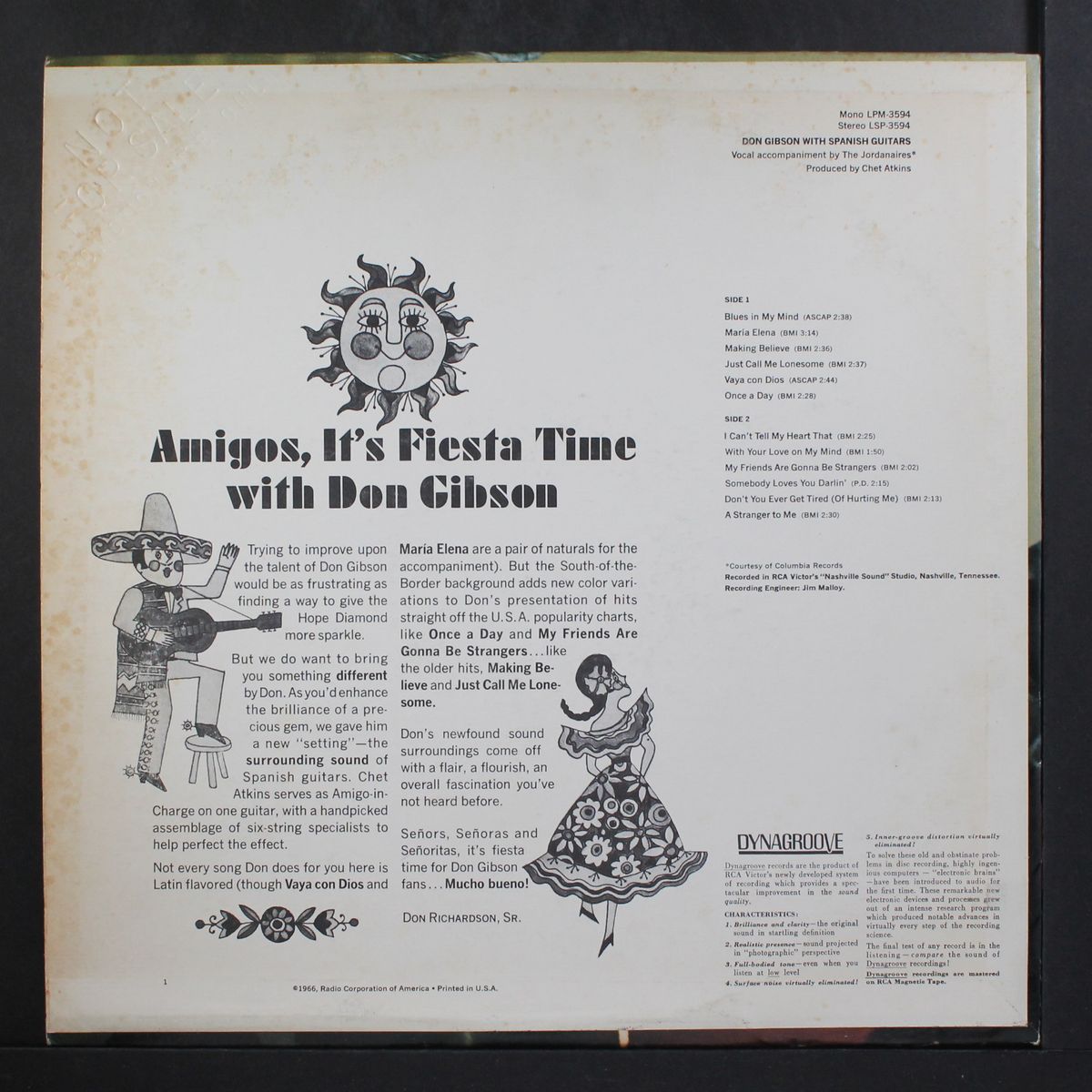 with spanish guitars by DON GIBSON
