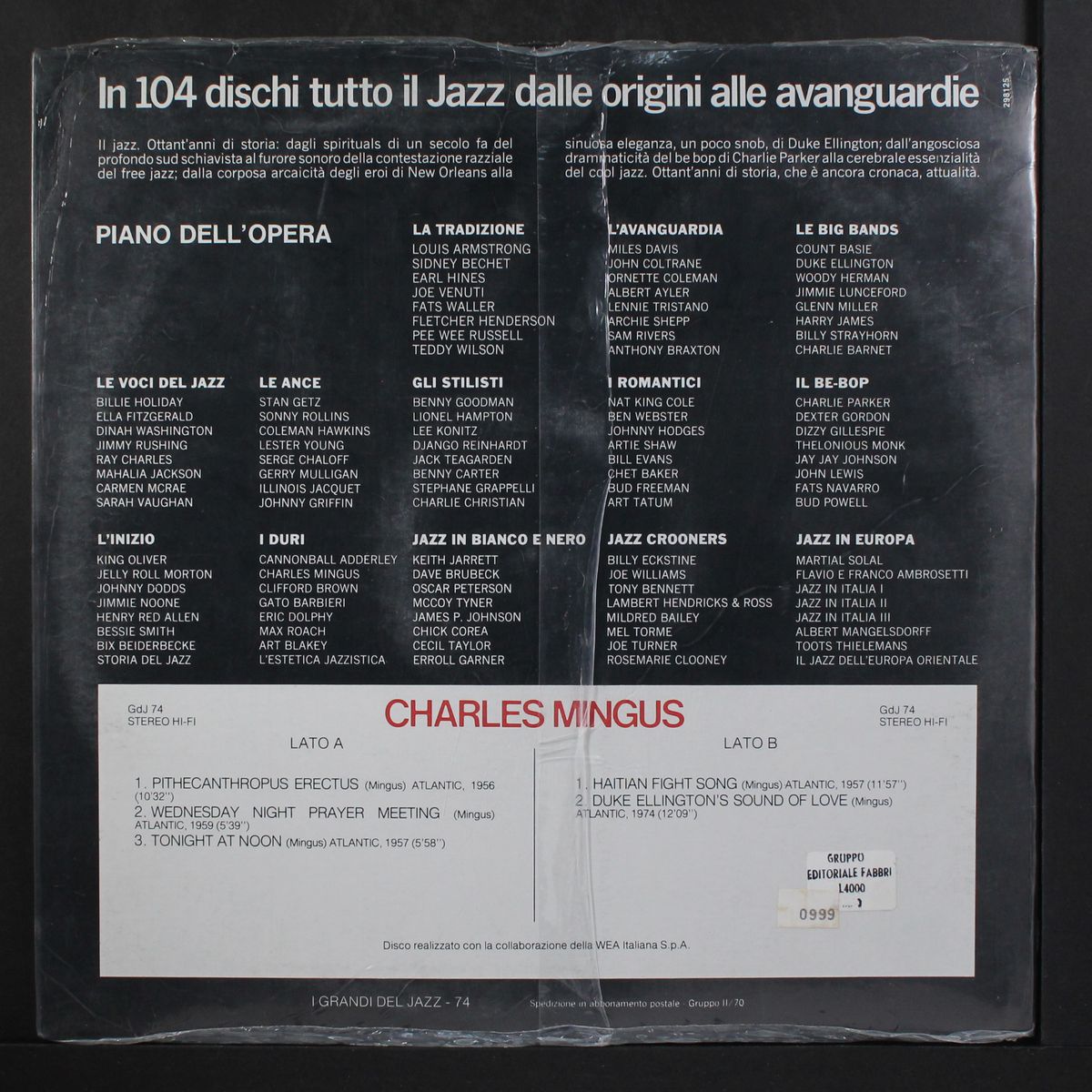 di pino candini by CHARLES MINGUS