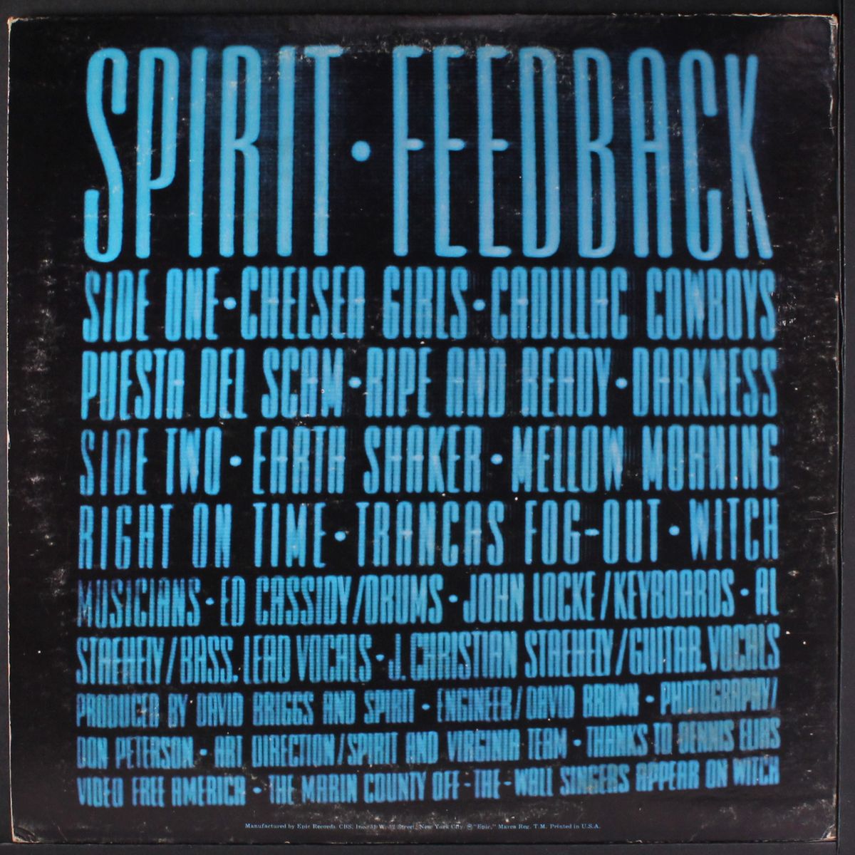 feedback by SPIRIT