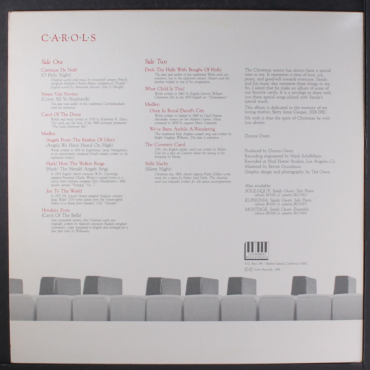 carols by SANDY OWEN