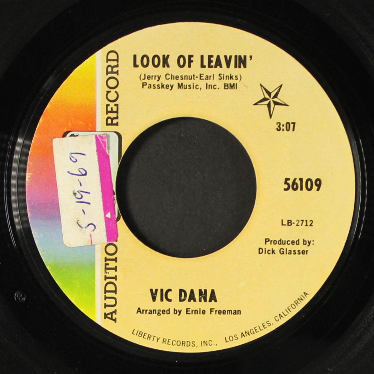 look of leavin' by VIC DANA