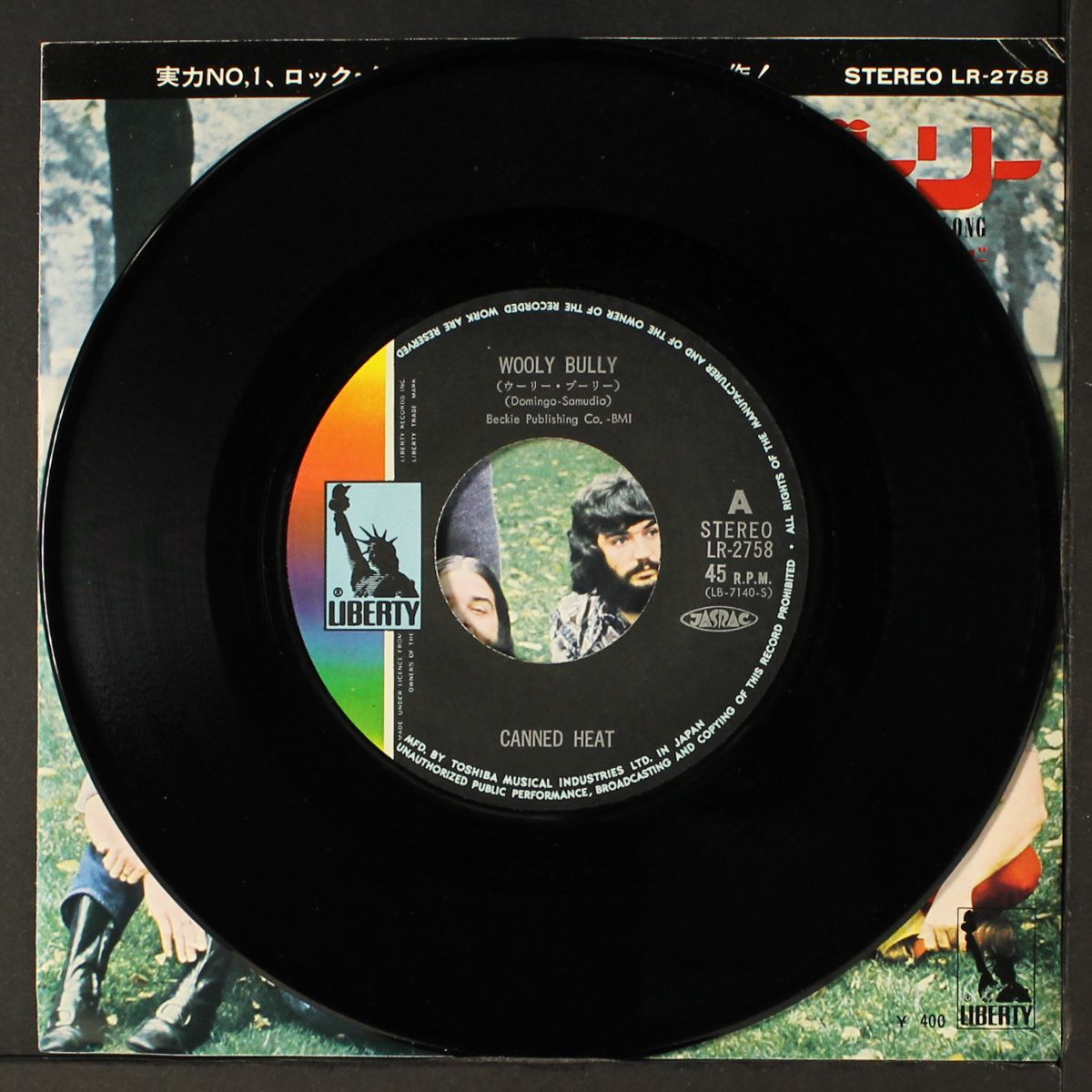 wooly bully / my time ain't long by CANNED HEAT