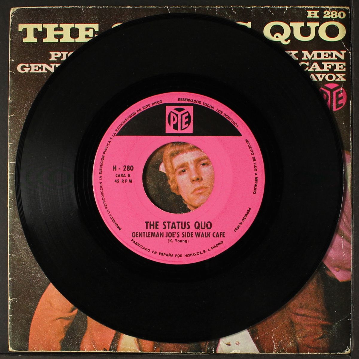 pictures of matchstick men / gentleman joe's side walk cafe by STATUS QUO