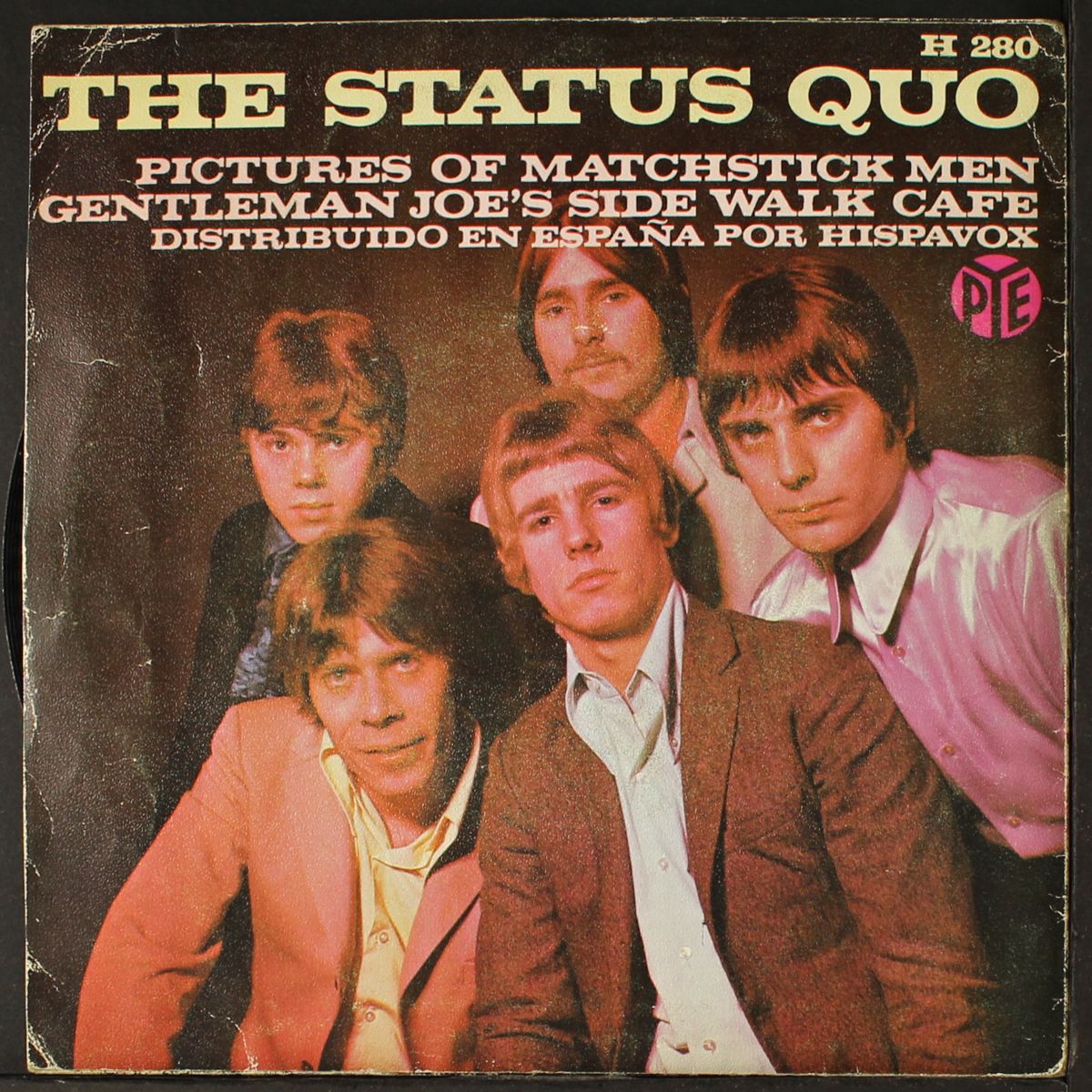 pictures of matchstick men / gentleman joe's side walk cafe by STATUS QUO