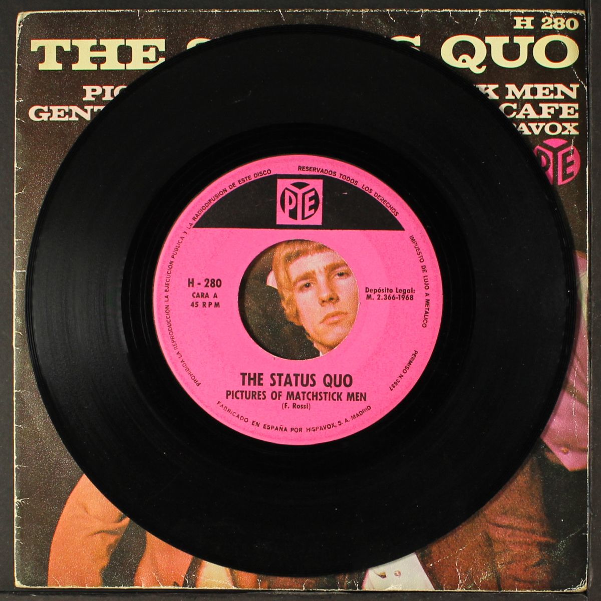 pictures of matchstick men / gentleman joe's side walk cafe by STATUS QUO