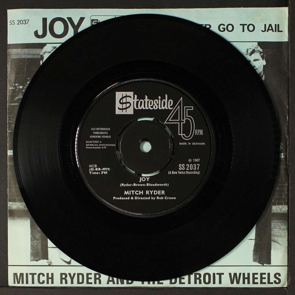 i'd rather go to jail / joy by MITCH RYDER & DETROIT WHEELS