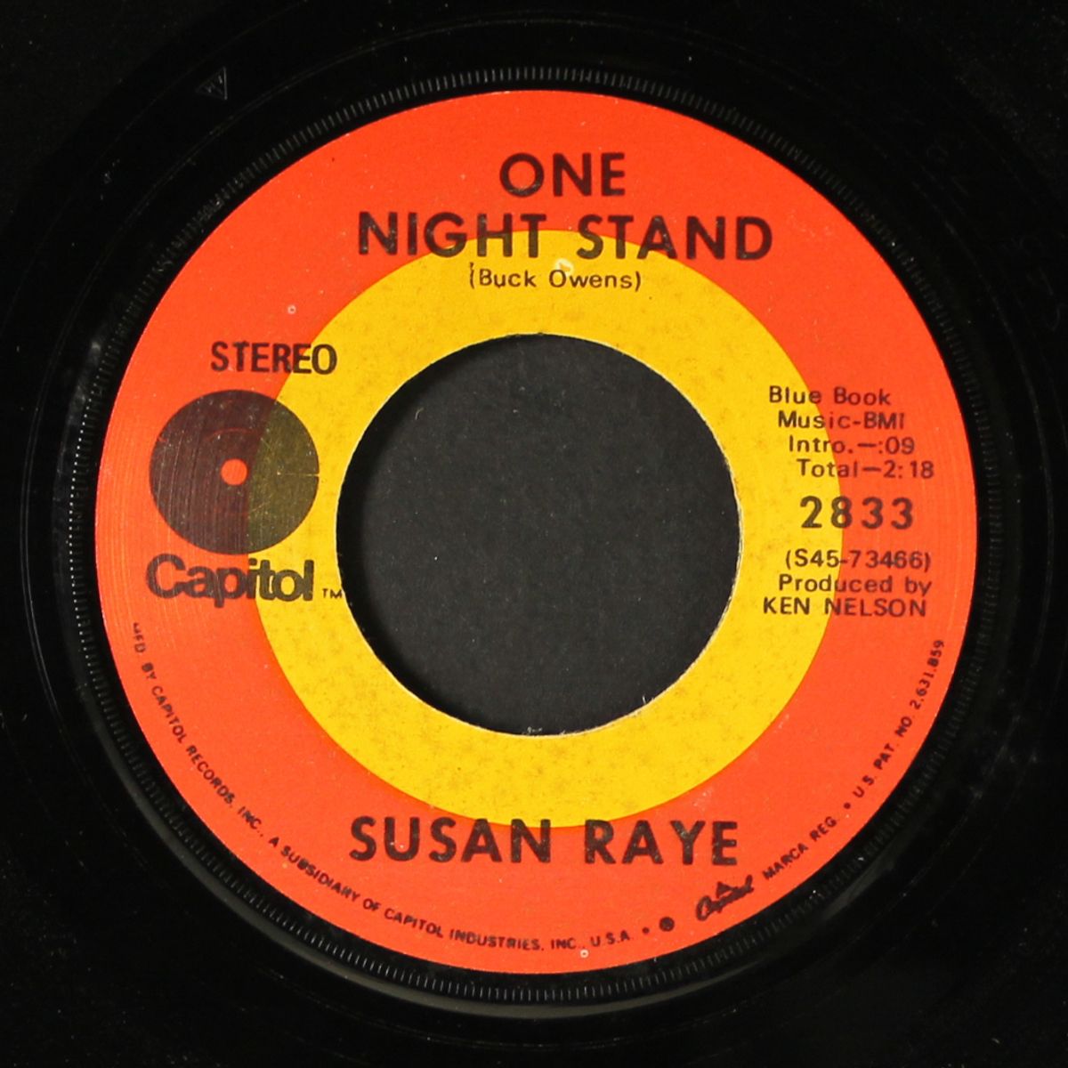 one night stand / she don't deserve you anymore by SUSAN RAYE