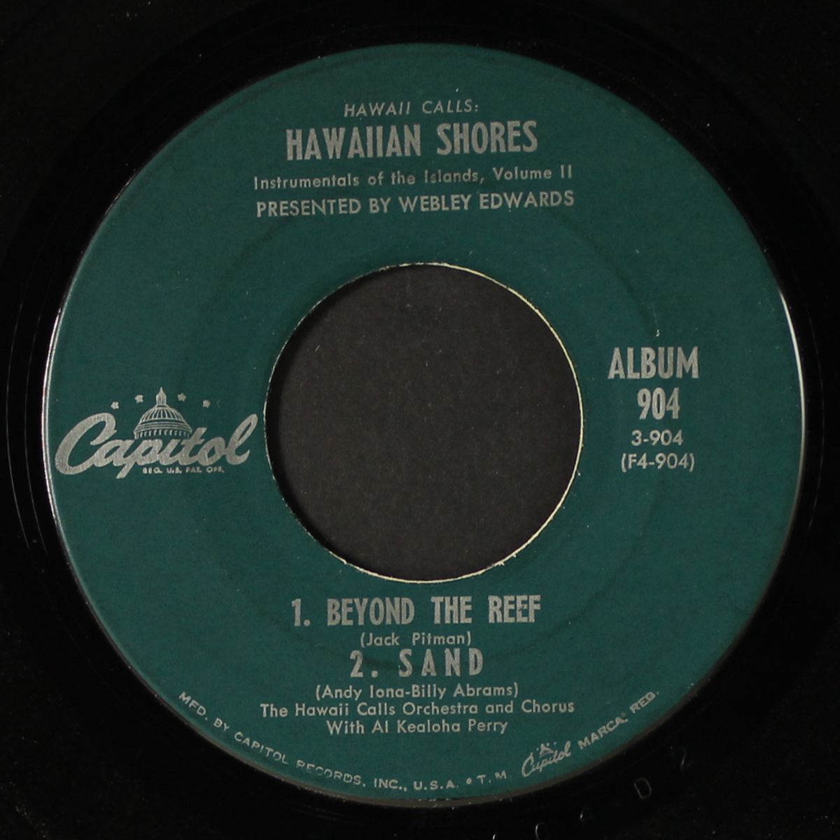 hawaii calls hawaiian shores by WEBLEY EDWARDS