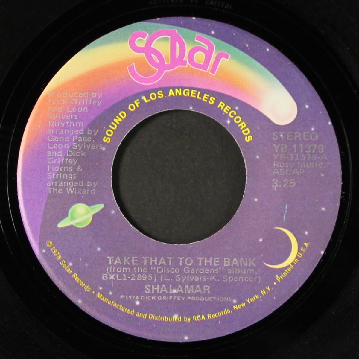 take that to the bank / shalamar disco gardens by SHALAMAR