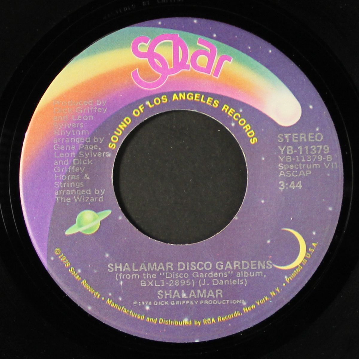 take that to the bank / shalamar disco gardens by SHALAMAR