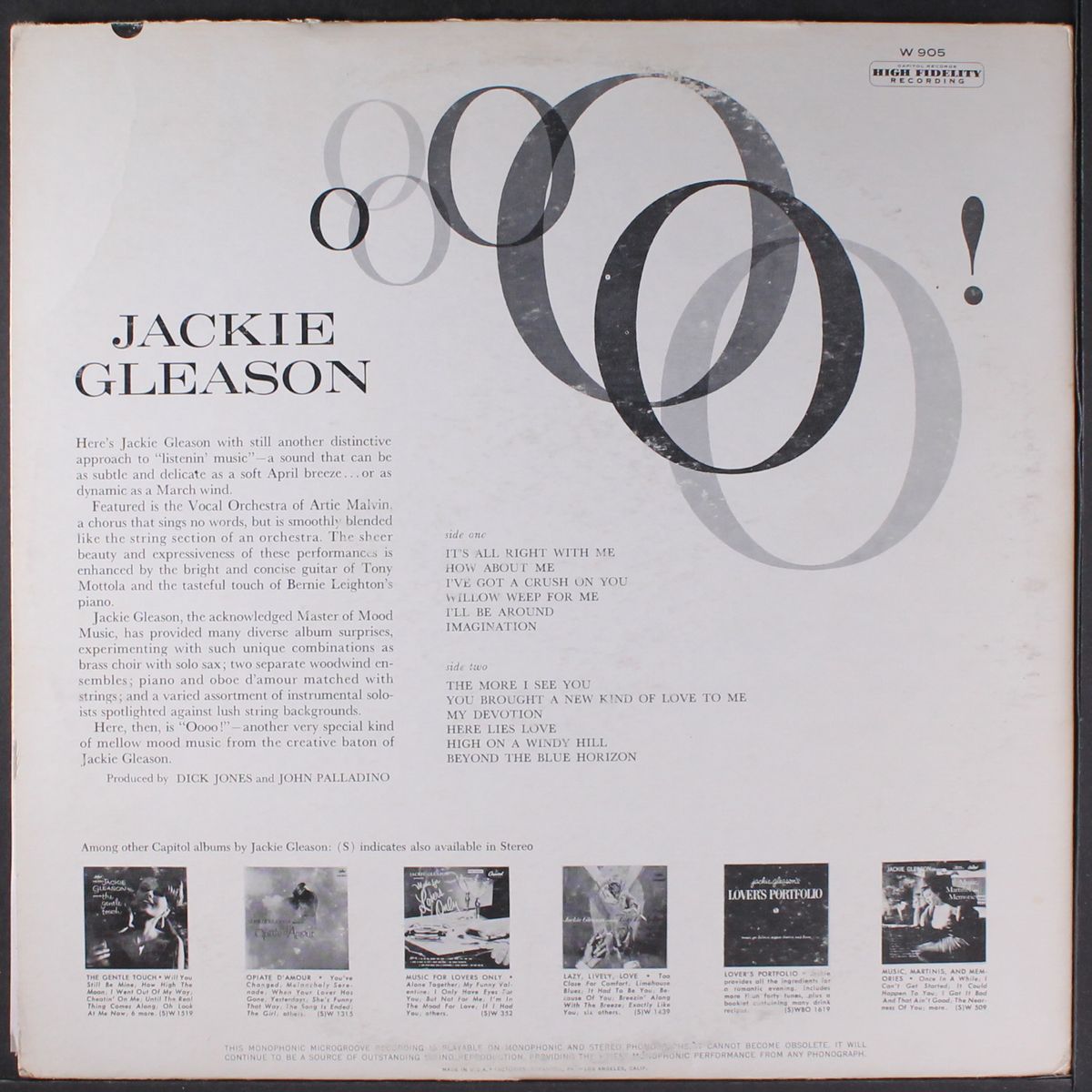 oooo! by JACKIE GLEASON
