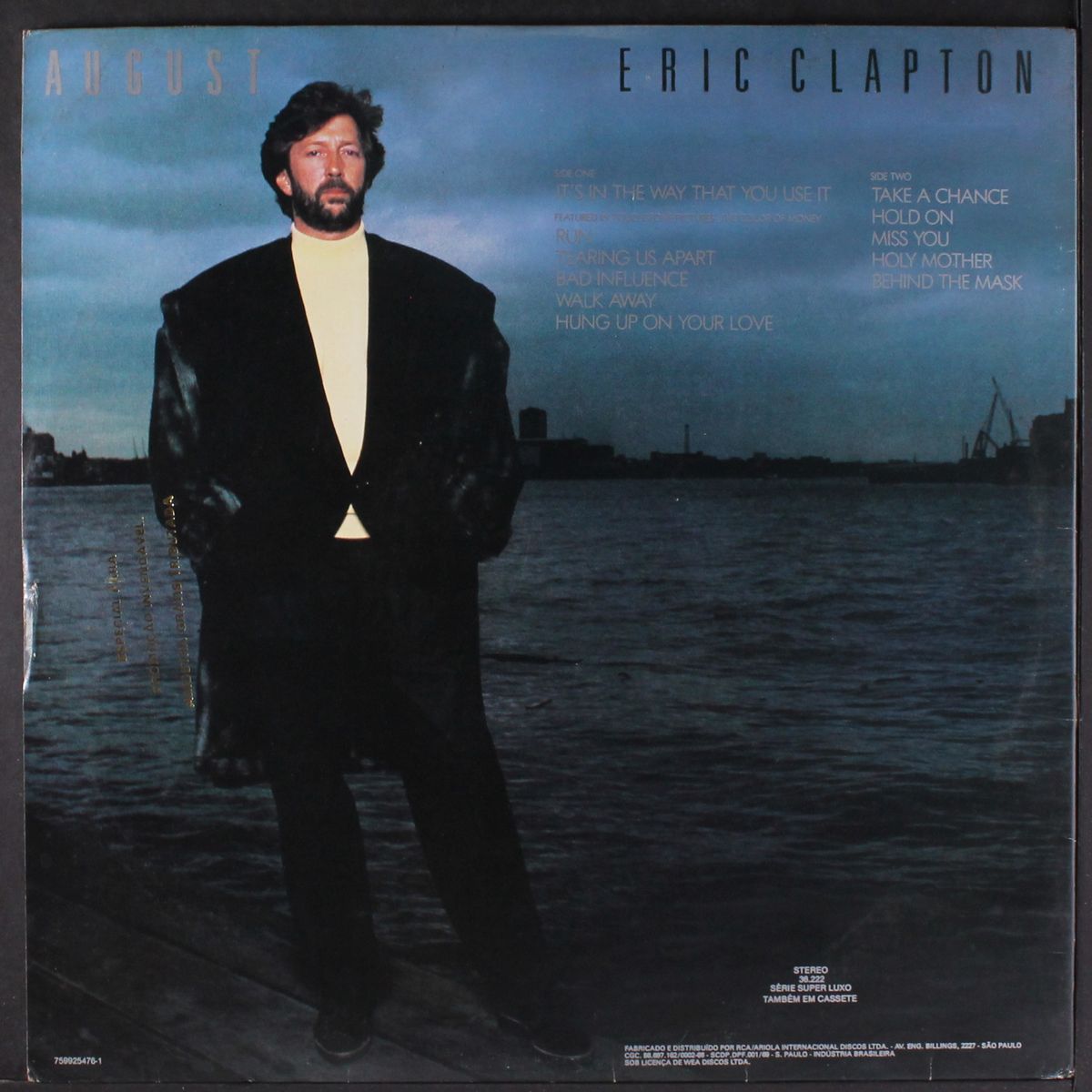 august by ERIC CLAPTON