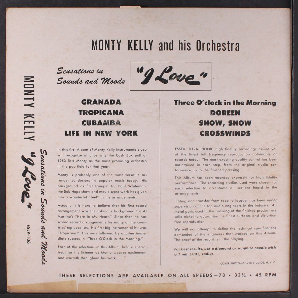 i love by MONTY KELLY