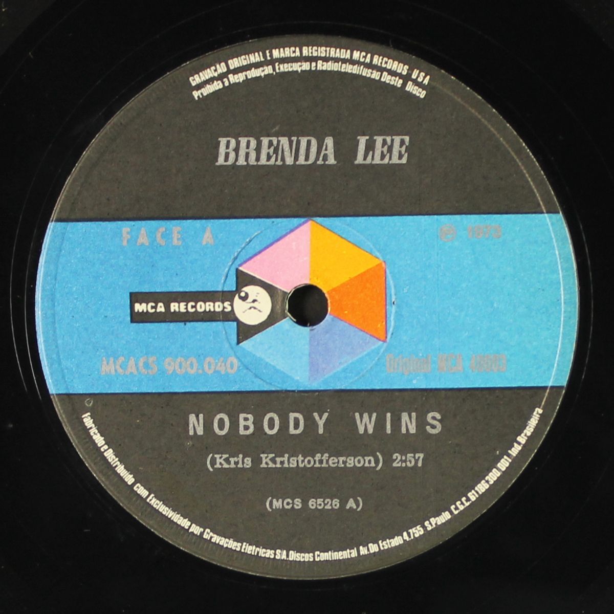 nobody wins / we had a good thing going by BRENDA LEE
