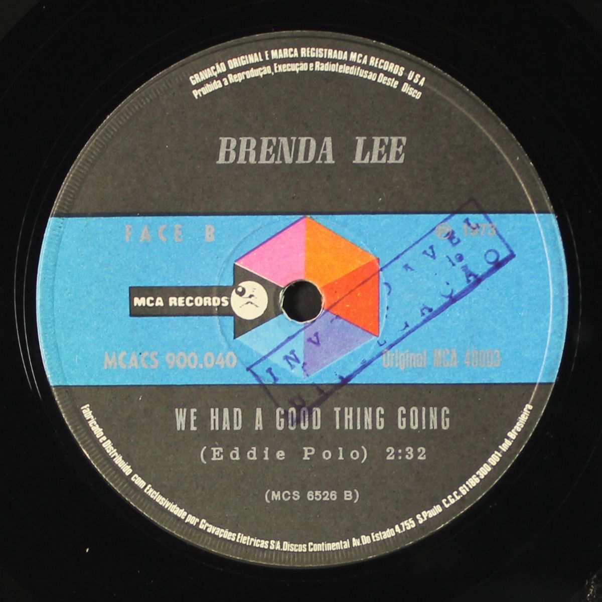 nobody wins / we had a good thing going by BRENDA LEE