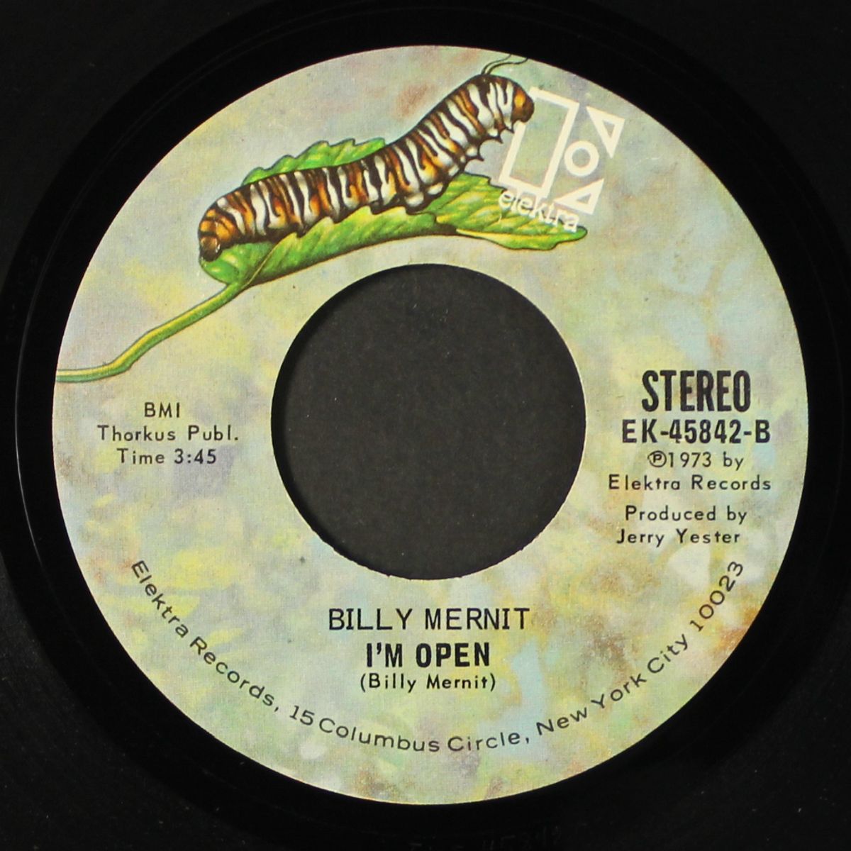 special delivery / i'm open by BILLY MERNIT