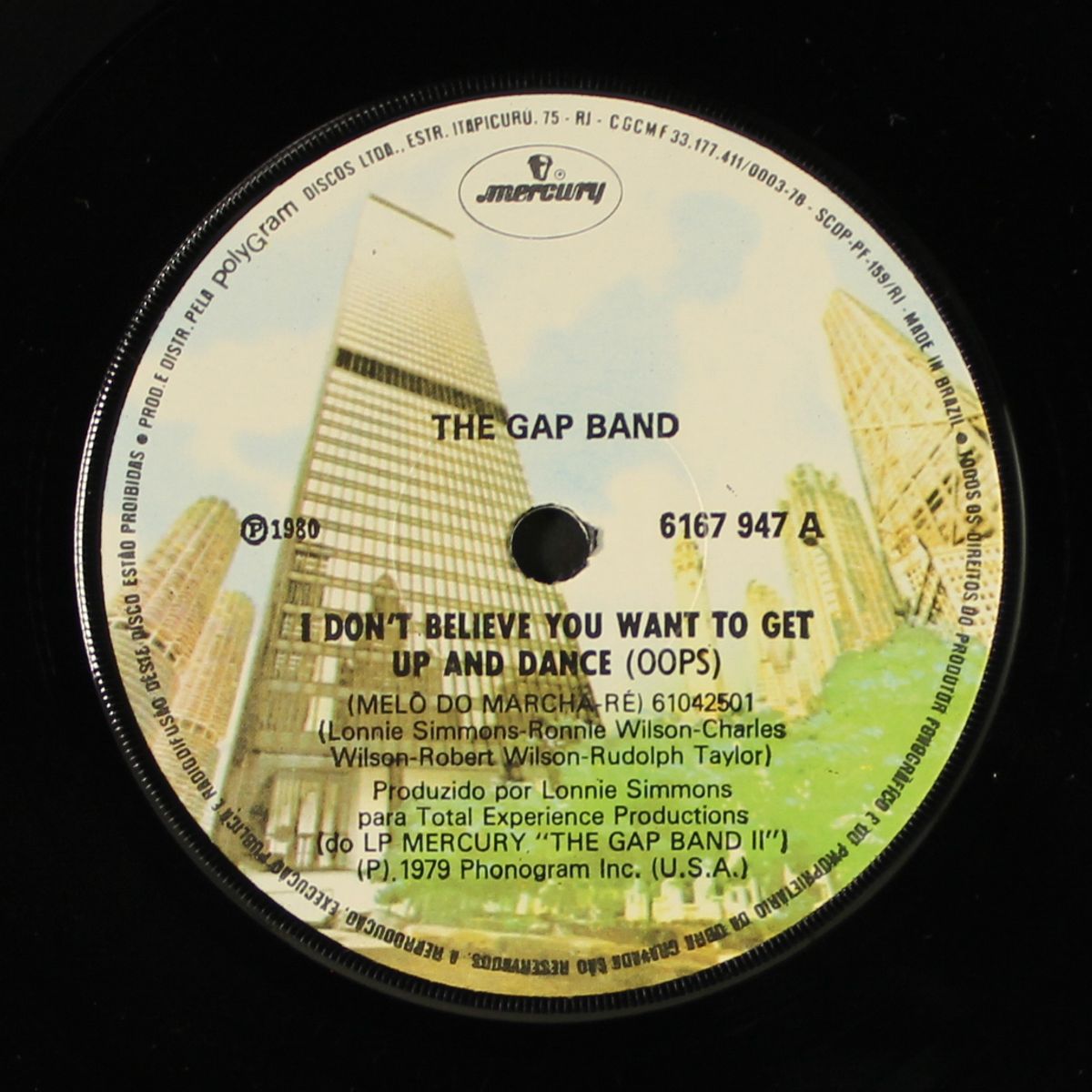 i don't believe you want to get up and dance by GAP BAND
